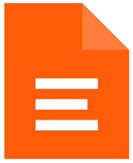 Orange document icon