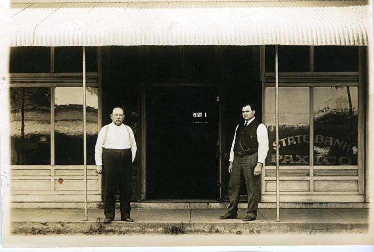 Paxico State Bank 1880s